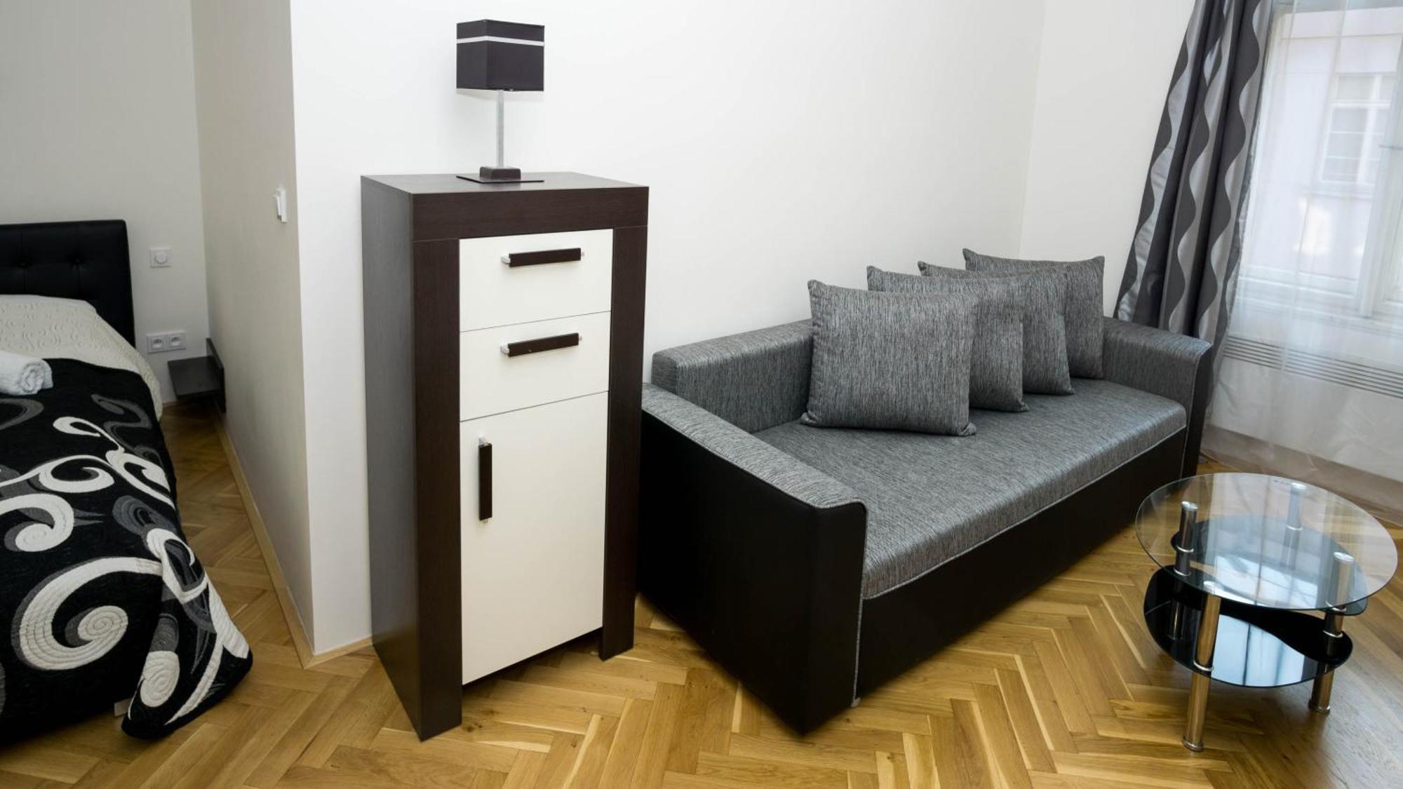 Black & White Apartment Prague By Wenceslas Square And Muzeum Ruang foto