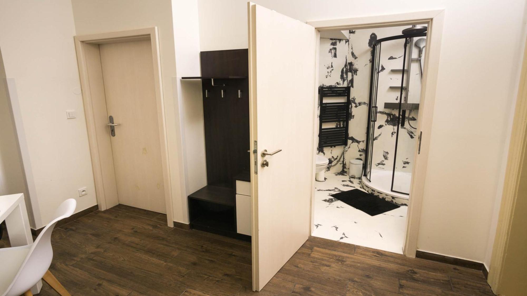 Black & White Apartment Prague By Wenceslas Square And Muzeum Bagian luar foto
