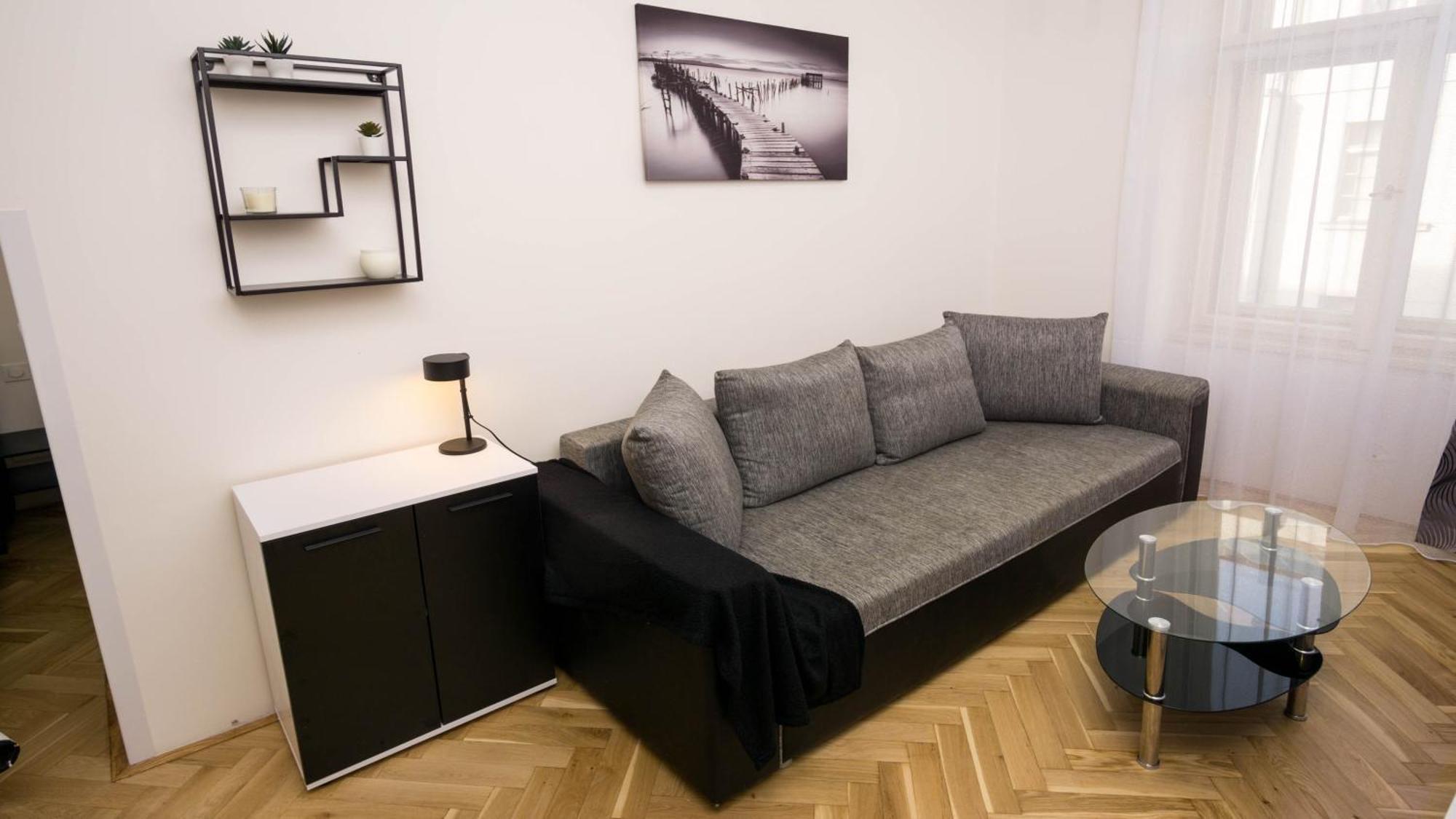 Black & White Apartment Prague By Wenceslas Square And Muzeum Ruang foto